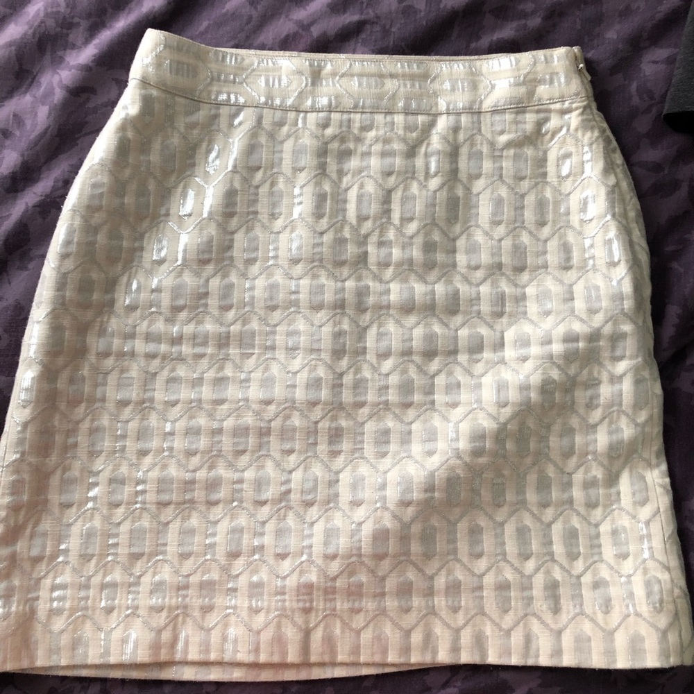 Banana Republic Patterned Pencil Skirt